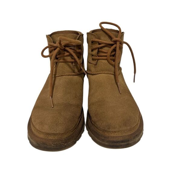 UGG NEUMEL HIKER CHESTNUT SUEDE Boots EUC - Picture 1 of 7